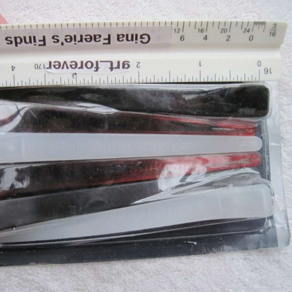 6 Goody Plastic 4 1/2" Sectioning Hair Clips Allergy Fasten Section Secure 2012 - Picture 5 of 16